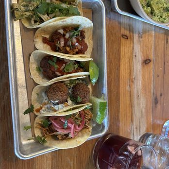 bartaco - West Hartford - Falafel, chicken tinga, mojo pork carnitas, spiced chicken verde tacos - Mexican Near Me - West Hartford, Connecticut