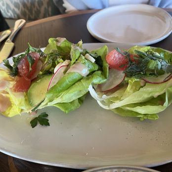 The Bungalow Kitchen - Butter lettuce salad...it tasted basically what one would expect. - New American Near Me - Tiburon, California The Bungalow Kitchen - Butter lettuce salad...it tasted basically what one would expect. - New American Near Me - Tiburon, California