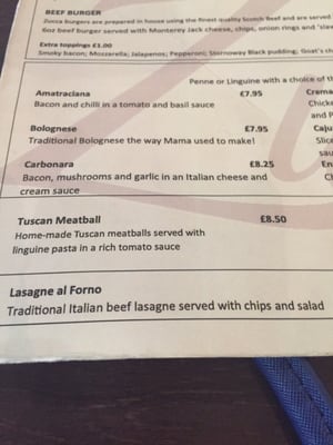 Menu photo 2 Zucca Bistro Glasgow, GLG