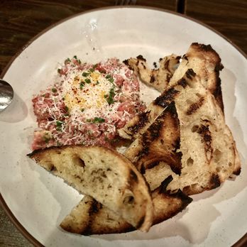Sparrow + Wolf - Steak tartare - New American Near Me - Las Vegas, Nevada Sparrow + Wolf - Steak tartare - New American Near Me - Las Vegas, Nevada