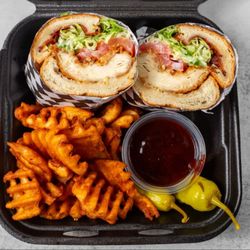 American Pie - Chicken Club with Waffle Fries