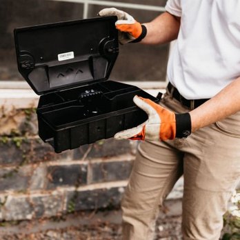 Richardson Pest Management - Bait Box for Roof Rats - Pest Control Near Me Richardson Pest Management - Bait Box for Roof Rats - Pest Control Near Me