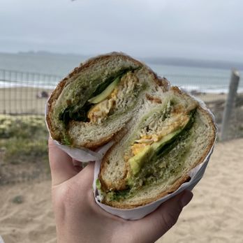 Lou's Cafe - Chicken Pesto Sandwich - Coffee & Tea Near Me - San Francisco, California