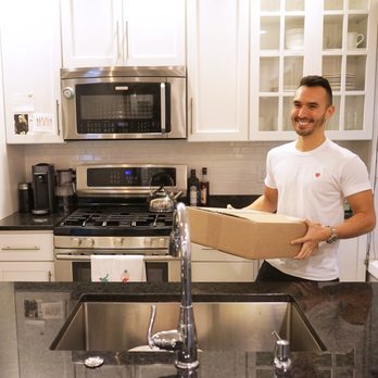 Home Again Transitions - Albert, the business owner, unpacking and organizing a kitchen! - Home Organization Near Me Home Again Transitions - Albert, the business owner, unpacking and organizing a kitchen! - Home Organization Near Me