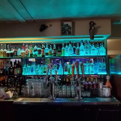 Diamond Palace - Our full bar with spirits of all types, 6 beers and ciders on tap, and a full beer and cider fridge