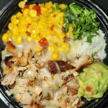 El Pollo Loco - Chicken bowl with the world's smallest scoop of guacamole. - Mexican Near Me - Buckeye, Arizona