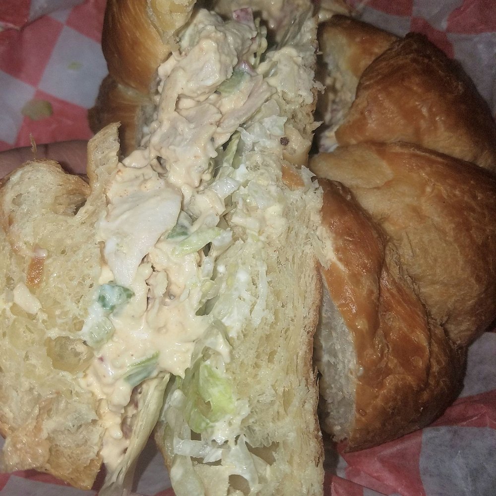 Pik Nik Basket - Chicken Salad on a croissant - Sandwiches Near Me - Oak Park, Michigan Pik Nik Basket - Chicken Salad on a croissant - Sandwiches Near Me - Oak Park, Michigan