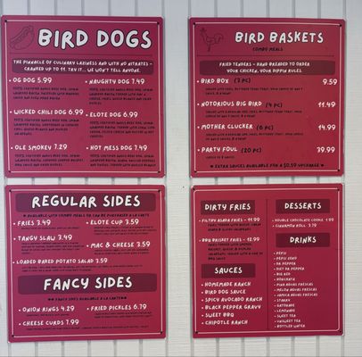 Menu photo 2 Bird Dog San Marcos, TX Menu photo 2 Bird Dog San Marcos, TX