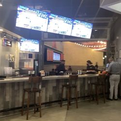 Hurricane Grill & Wings - Bar and outdoor patio