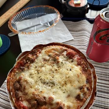 Manhattan Pizza - Italian sausage lasagna out of this world so delicious perfect flavors plenty of food - Pizza Near Me - Las Vegas, Nevada