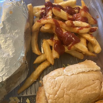 Cameron's Seafood - Dry fish sub full of bones and French fries - Seafood Near Me - Capitol Heights, Maryland Cameron's Seafood - Dry fish sub full of bones and French fries - Seafood Near Me - Capitol Heights, Maryland
