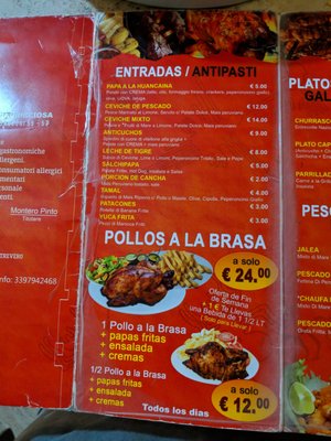 Menu photo 4 La Gallina Capricciosa Rome, RM