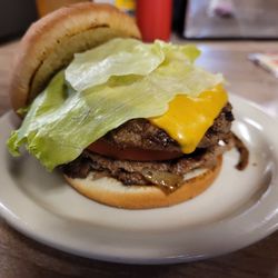 The Lemon Drop - Double onion burger with cheese