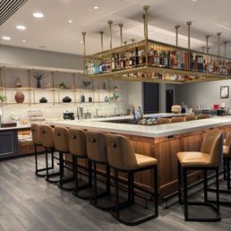 Bar and dining area Bar and dining area