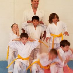Danner Karate Center - Just a fun group of children and congrats for their belt exam