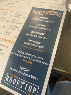 Menu photo 3 Whitewater Rooftop Social Canon City, CO Menu photo 3 Whitewater Rooftop Social Canon City, CO