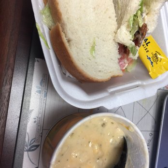 Soupy's - Potato soup and BLT sandwich. - Soup Near Me - Louisville, Kentucky