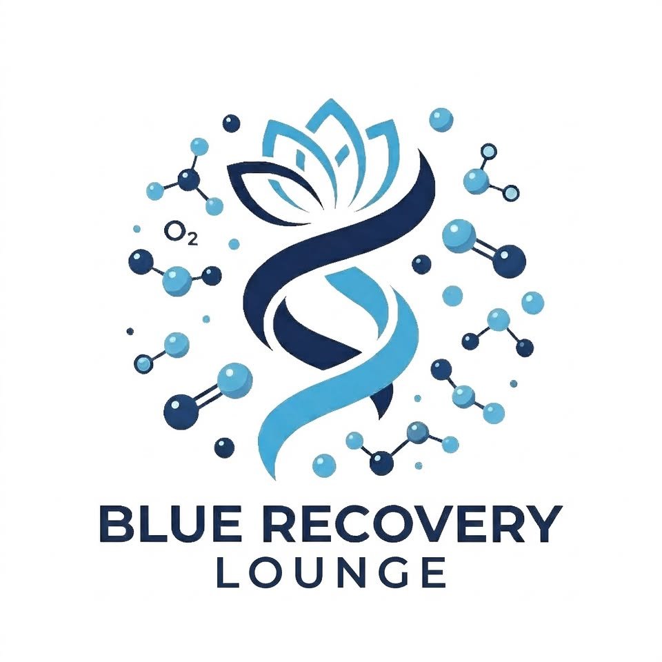 Blue Recovery Lounge Logo