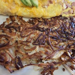 Ham and cheese omlet