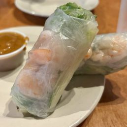 Two Piece Fresh Spring Rolls
