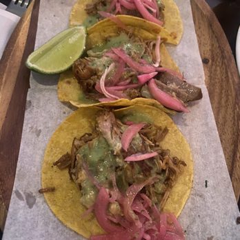 Viva Mexico Mexican Restaurant - $15 carnitas tacos one single small tortilla that breaks apart easily - Mexican Near Me - Brooklyn, New York Viva Mexico Mexican Restaurant - $15 carnitas tacos one single small tortilla that breaks apart easily - Mexican Near Me - Brooklyn, New York