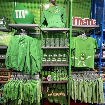 M&M'S New York - M&M's Green Apparel - Candy Stores Near Me - New York, New York M&M'S New York - M&M's Green Apparel - Candy Stores Near Me - New York, New York