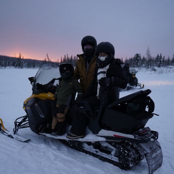 Fairbanks Snow Sleighers - Catching Sunset! - Tours Near Me - Fairbanks, Alaska Fairbanks Snow Sleighers - Catching Sunset! - Tours Near Me - Fairbanks, Alaska