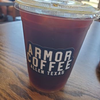 Armor Coffee - Me & my cold brew - Coffee & Tea Near Me - Allen, Texas