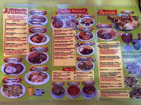 Menu photo 2 El Pirrin San Jose, CA