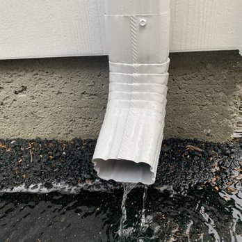 Larson Rain Gutters - Our new rain gutters are getting to do their job today! - Gutter Services Near Me Larson Rain Gutters - Our new rain gutters are getting to do their job today! - Gutter Services Near Me