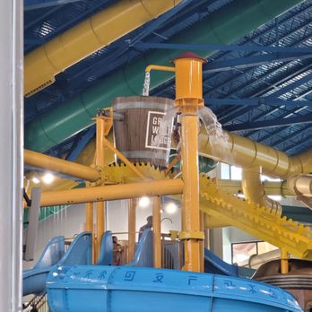 Great Wolf Lodge - Close up of the great wolf lodge water bucket - Water Parks Near Me - Naples, Florida