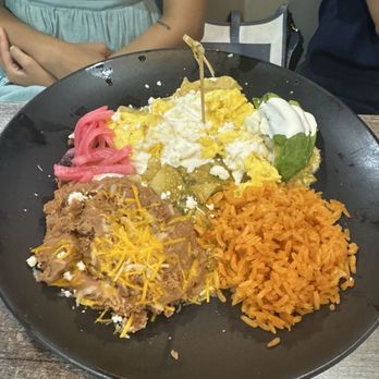 Mario's Early Toast - Chile Verde Plate - Breakfast & Brunch Near Me - Rocklin, California