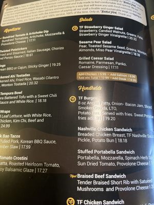 Menu photo 3 Twisted Fork El Paso, TX