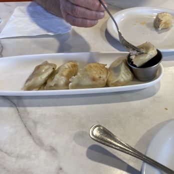 Dumpling House - D7. Vegetable Pot Stickers (12)(蔬菜鍋貼) - Pan Asian Near Me - Sacramento, California Dumpling House - D7. Vegetable Pot Stickers (12)(蔬菜鍋貼) - Pan Asian Near Me - Sacramento, California