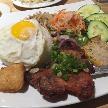 Pho Hai Duong - Pork and rice with egg on top. Taste bud stars ... 3 out of 5. - Vietnamese Near Me - Annandale, Virginia Pho Hai Duong - Pork and rice with egg on top. Taste bud stars ... 3 out of 5. - Vietnamese Near Me - Annandale, Virginia