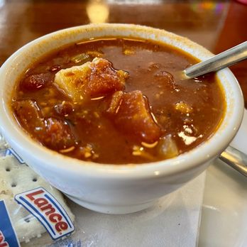 Sunset Grille - Minorcan Conch Chowder - Seafood Near Me - Saint Augustine, Florida Sunset Grille - Minorcan Conch Chowder - Seafood Near Me - Saint Augustine, Florida