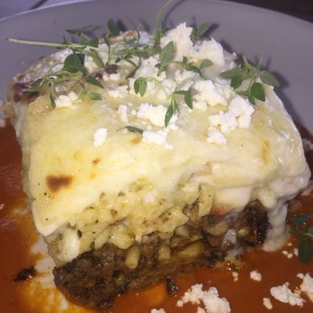 Beeside Balcony - Bucatillo! Probably their version of shepherds pie ... topped w buschamel sauce that was so creamy! Mmm - Mediterranean Near Me - Del Mar, California Beeside Balcony - Bucatillo! Probably their version of shepherds pie ... topped w buschamel sauce that was so creamy! Mmm - Mediterranean Near Me - Del Mar, California