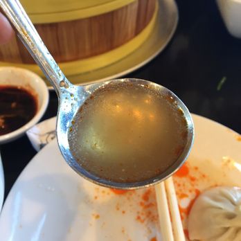 Bing's Dumpling - Look at all that soup from one xlb - Dim Sum Near Me - Fremont, California Bing's Dumpling - Look at all that soup from one xlb - Dim Sum Near Me - Fremont, California