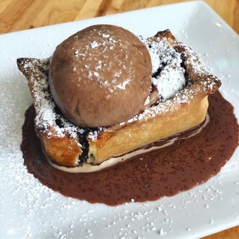 The Noble South - Pecan tart (amazing) with chocolate bourbon ice cream - New American Near Me - Mobile, Alabama The Noble South - Pecan tart (amazing) with chocolate bourbon ice cream - New American Near Me - Mobile, Alabama