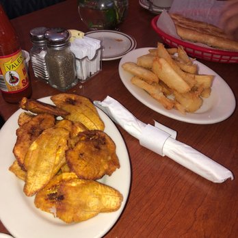 Rincon Cubano - Tostones and yuca frita with mojo - Cuban Near Me - Sarasota, Florida