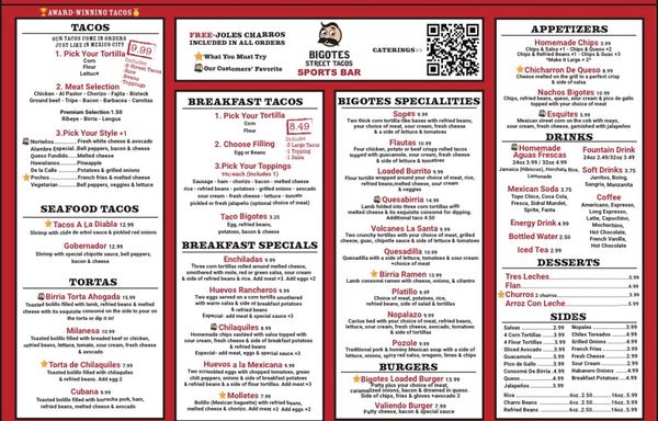 Menu photo 2 Bigotes Street Tacos Tomball, TX Menu photo 2 Bigotes Street Tacos Tomball, TX