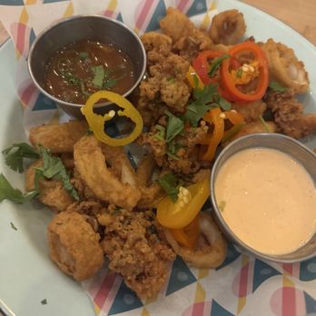 Island Shrimp - Crispy CalamariCalamari - Seafood Near Me - Richmond, Virginia