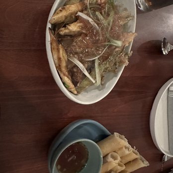 Musang Seattle - Lumpia and a veggie dish - Filipino Near Me - Seattle, Washington Musang Seattle - Lumpia and a veggie dish - Filipino Near Me - Seattle, Washington
