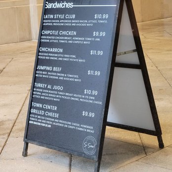 Si Señor - Menu board - Salad Near Me - Columbus, Ohio