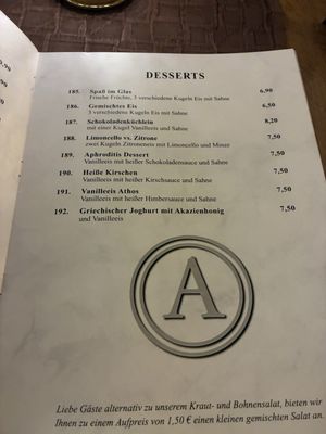 Menu photo 2 Athos Oldenburg, NI Menu photo 2 Athos Oldenburg, NI