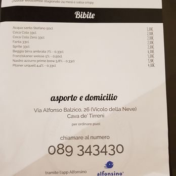 26 Hamburger & Delicious - Menù - Burgers Near Me - Cava de' Tirreni, SA