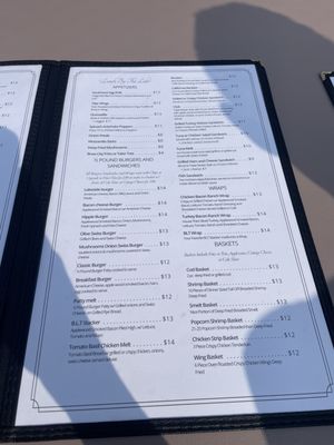 Menu photo 2 Lakeside Cafe Bear Lake, MI