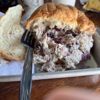 Copperline Coffee & Cafe - Shredded turkey and cranberry croissant sandwich was fantastic and fresh! Loved it! - Coffee & Tea Near Me - Daytona Beach, Florida Copperline Coffee & Cafe - Shredded turkey and cranberry croissant sandwich was fantastic and fresh! Loved it! - Coffee & Tea Near Me - Daytona Beach, Florida
