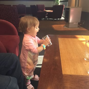 Midway Tavern - Waiting in the entry/bar area (and happy with the kids plastic cups they have) - Bars Near Me - Elizabeth Downs, SA