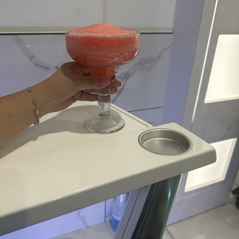 Malibu Nail Lounge - Complimentary cocktail - Eyelash Service Near Me - Conroe, Texas